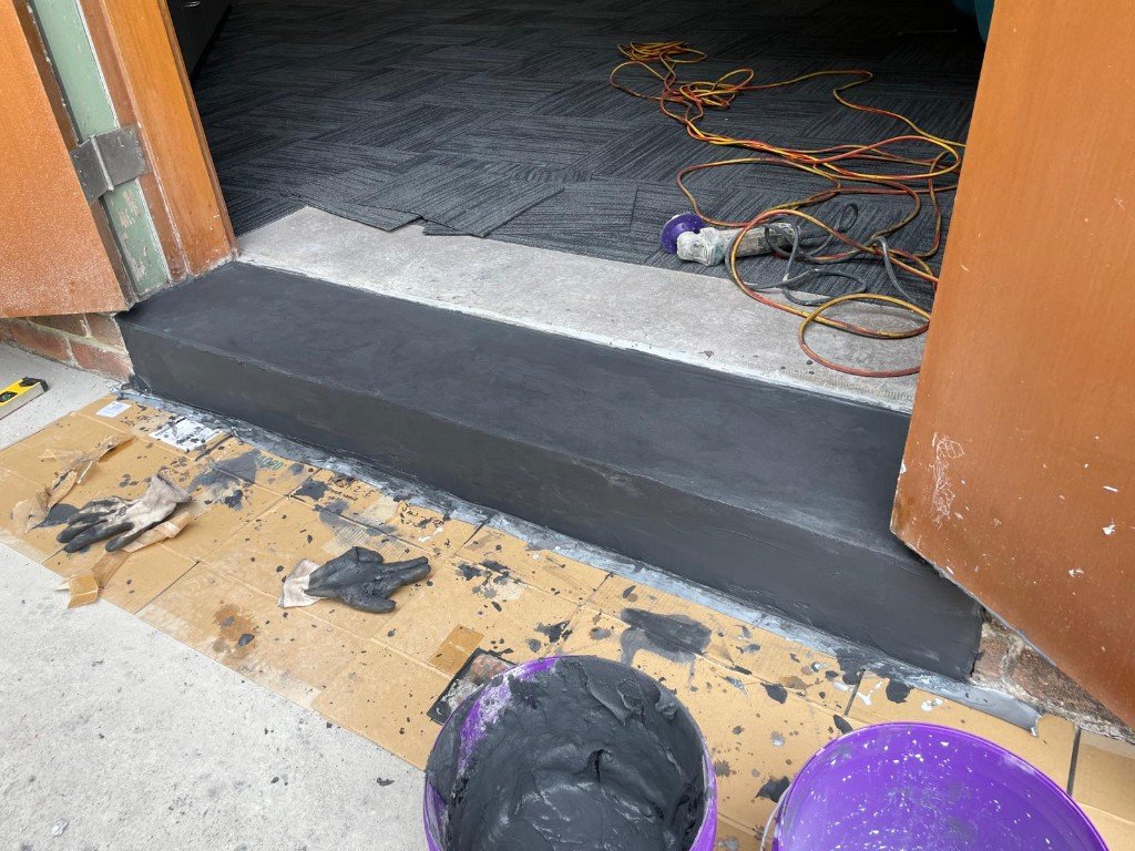 North Sydney Concrete - doorway threshold repair